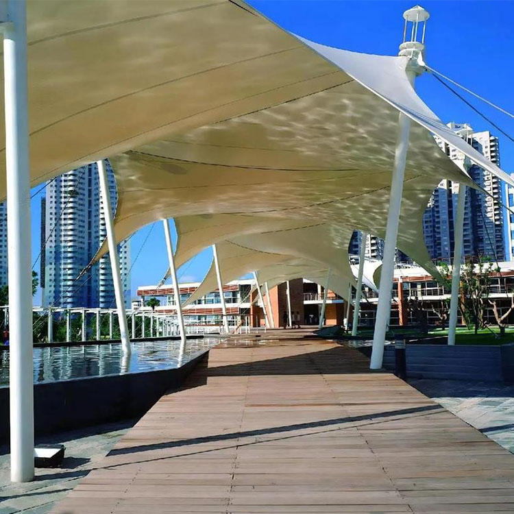 张北县膜结构景观棚