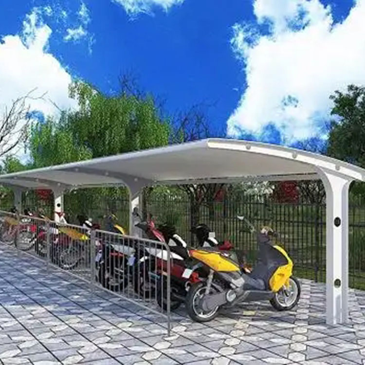 张北县膜结构电动车棚